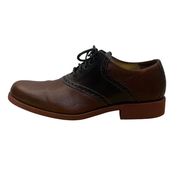 Cole Haan Men’s Brown & Black Leather Oxford Wingtip Dress Shoes Size 7 main image 6